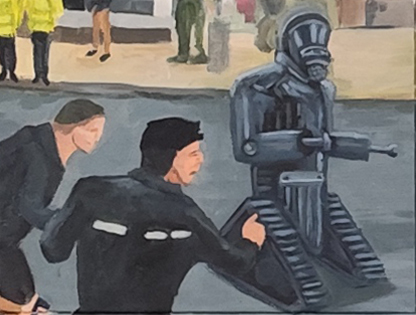 Los robo-policias